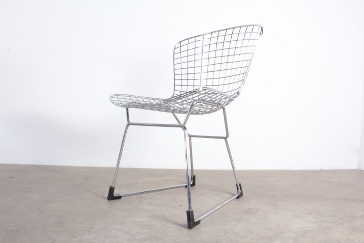 4 Bertoia-stijl stoelen