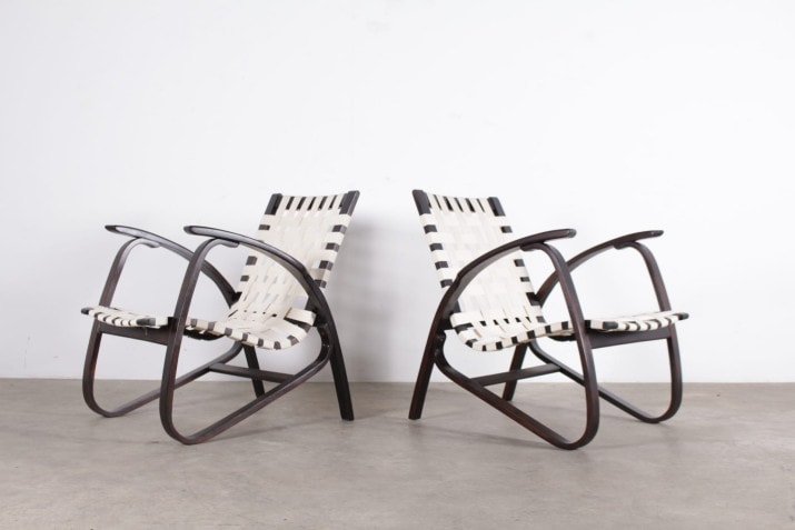 Pair of armchairs Jan Vanek