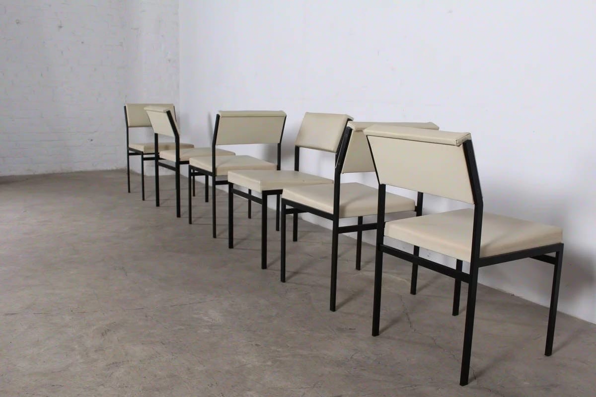 Suite of 6 chairs - Cees Braakman for UMS PASTOE