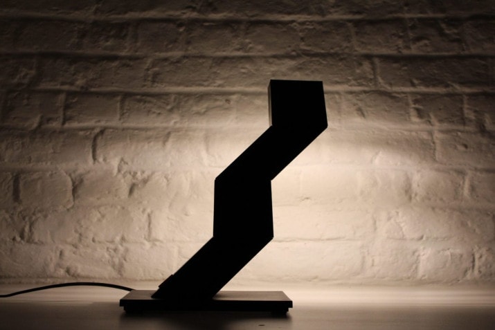 Zigzag" desk lamp - Chan Shui for E-Lite