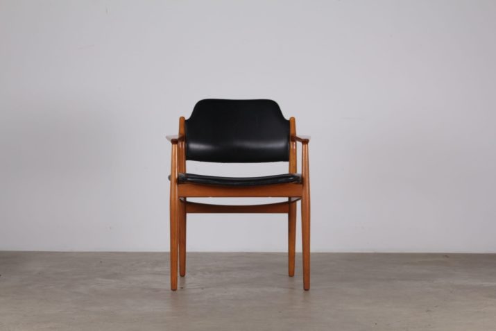IMG fauteuil arne vodder sibast cuir scandinave vintage.2jpg