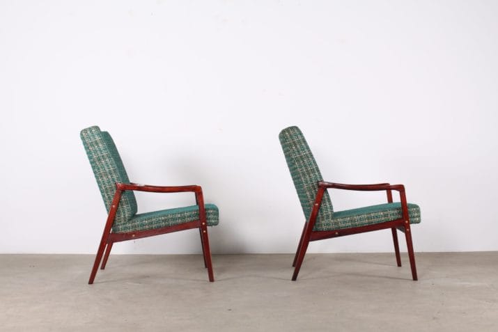 Paar fauteuils 1950