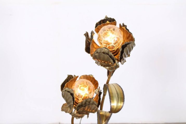 IMG lampe fleurs maison jansen paris vintage laiton 2
