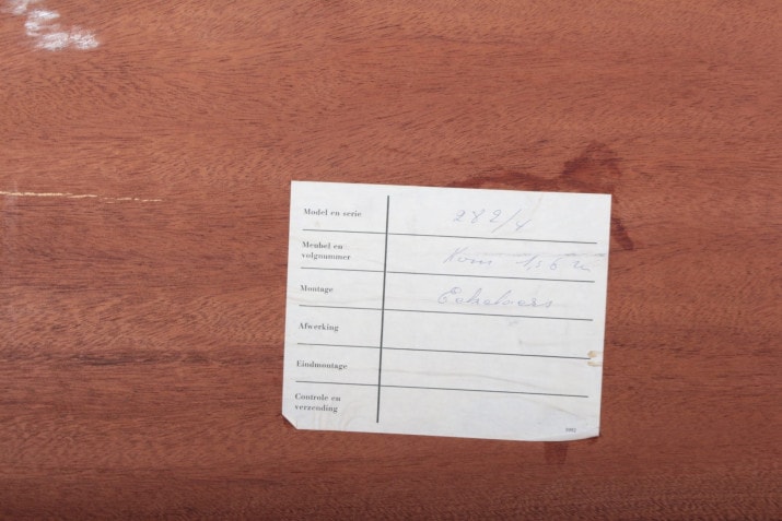 Pieter de Bruyne, rosewood sideboard