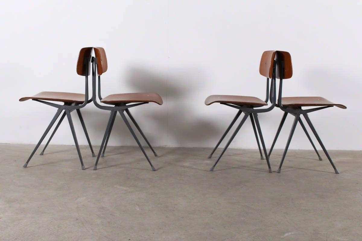 4 "REVOLT" chairs - Friso Kramer