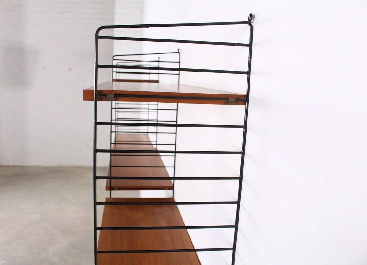 STRING" modular wall shelves - Nils "Nisse" Strinning (1917-2006)