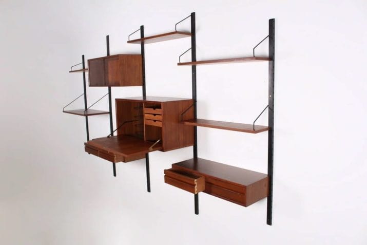 Royal System" modular shelf - Poul Cadovius