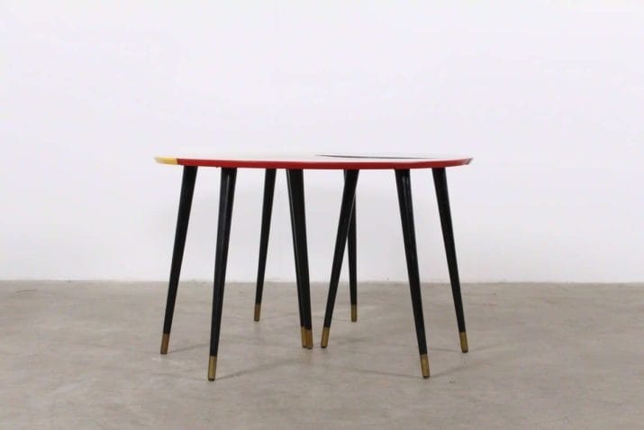 Retractable coffee table - Alfred Hendrickx for Belform