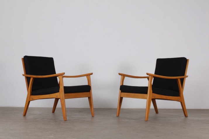 IMG fauteuils vintage scandinaves dk noirs.2jpg