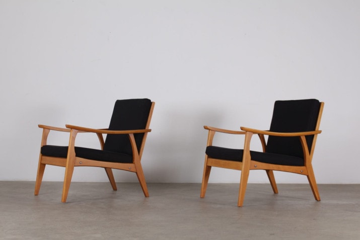 IMG fauteuils vintage scandinaves dk noirs.3jpg