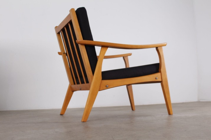 IMG fauteuils vintage scandinaves dk noirs.7jpg