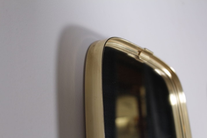 Mirrors 50's / 60's brass contours