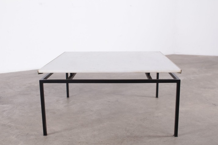 Modernist marble coffee table