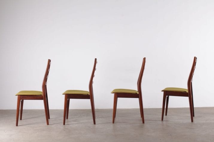 chaises fauteuils vintage palissandre casala 5