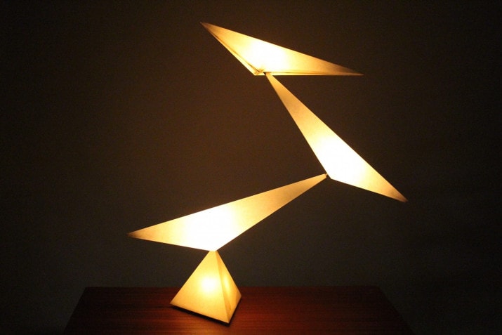 lampe rolf benz origami airone Franz Ringelhan 12