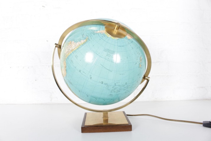 Lighted globe DUO Paul Oestergaard