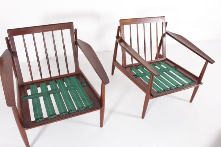 Arne Vodder pair of armchairs