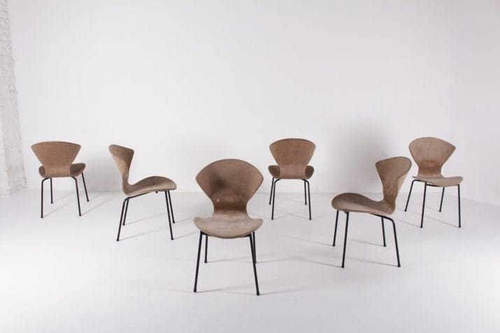Geneviève Dangles voor Burov, 6 stoelen.