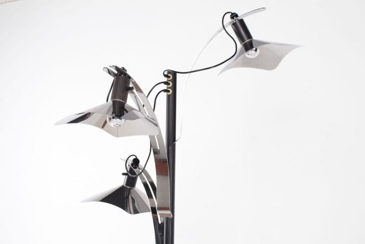 lampadaire halogene italie grignani design luci corolla 7