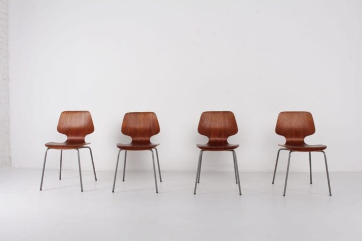 4 Georges Frydman chairs