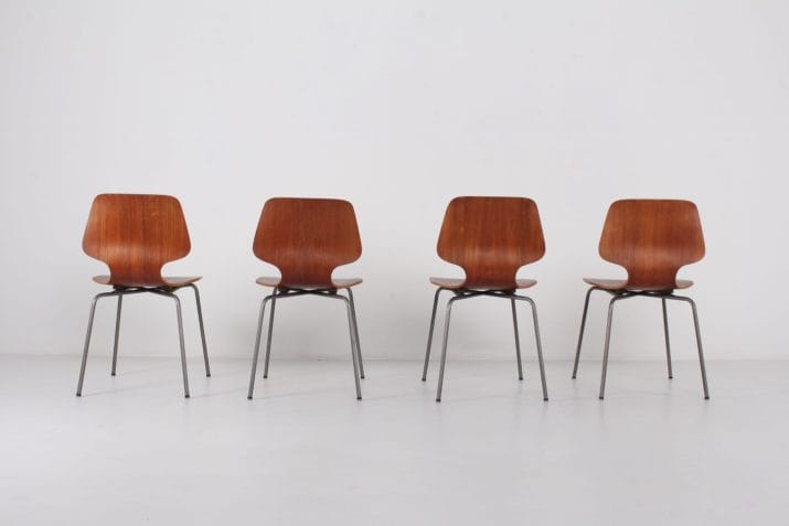 4 Georges Frydman chairs