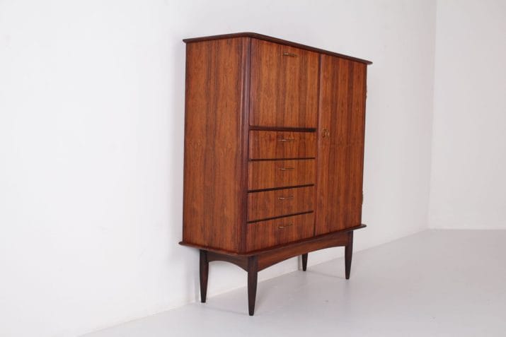 Bar Cabinet in rosewood