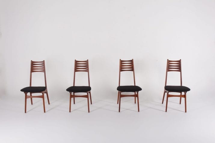 4 Niels Moller chairs