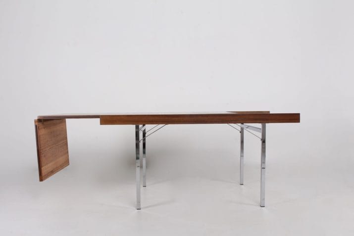 Pieter de Bruyne extensible table in rosewood