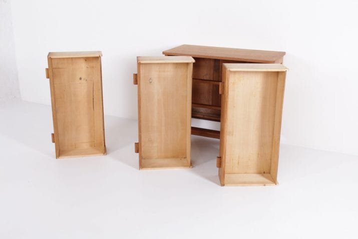 Dresser for disaster victims, emergency furniture.