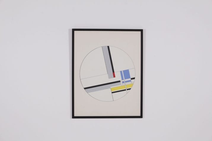 Jean Albert Gorin: Geometric Abstraction. Artist's proof