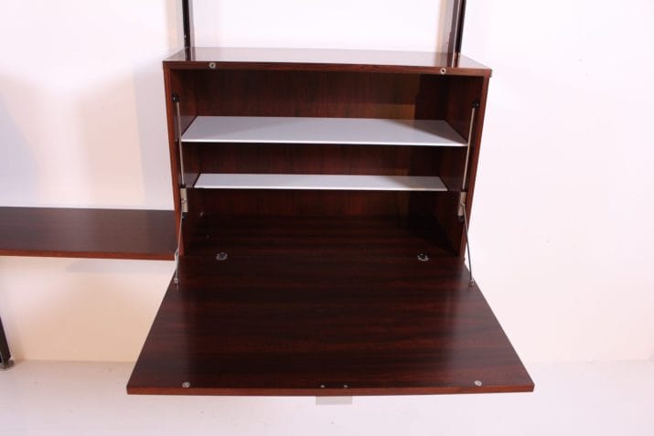 CSS" George Nelson rosewood wall shelf