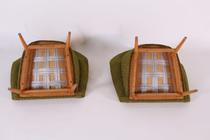 Pair of small basket clubs