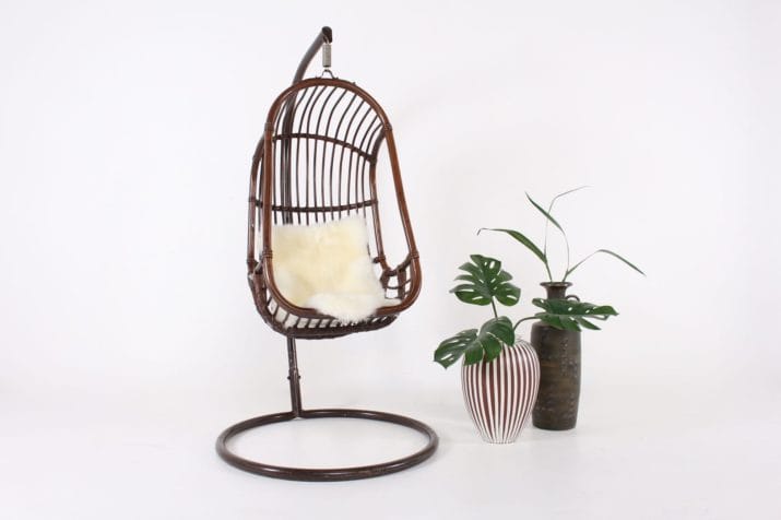 Bamboo hanging chair