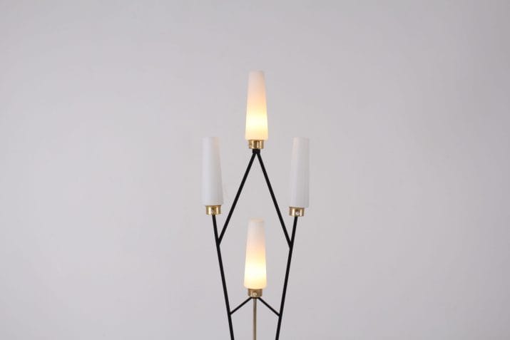 Lunel floor lamp with 4 lights