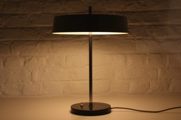 Modernist desk lamp
