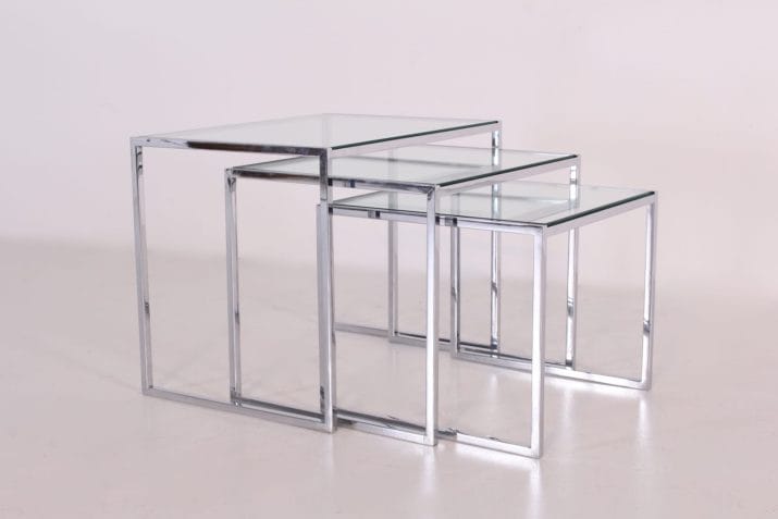 Modernist nesting coffee tables