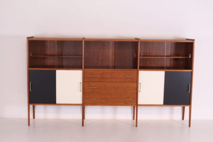 Large high sideboard René Jean Caillette style