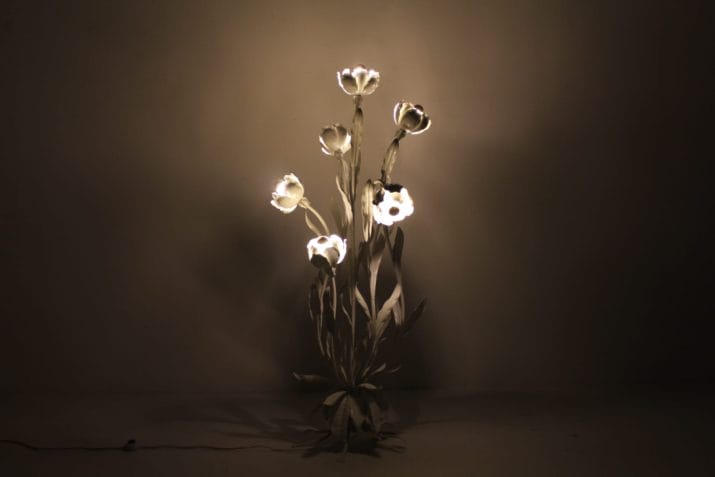 lampadaire fleurs blanches hans kögl 5