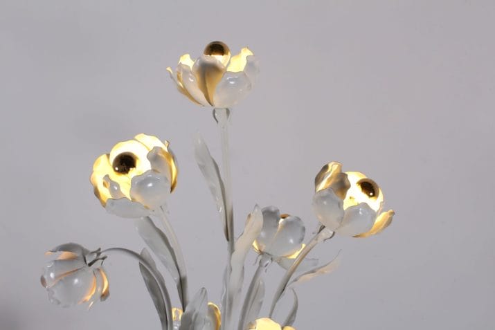 lampadaire fleurs blanches hans kögl 7