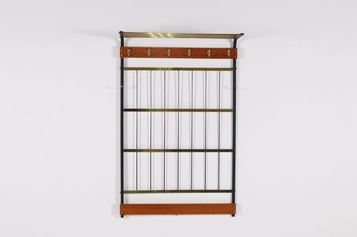 modernist wall coat rack