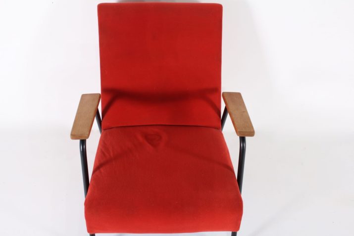 fauteuil guariche rio velours rougeIMG 9858
