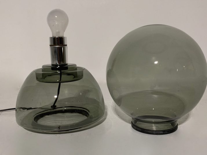 Double globe lamp Peill & Putzler