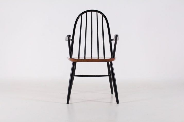 chaise fauteuils accoudoir noire style tapiovaaraIMG 2276