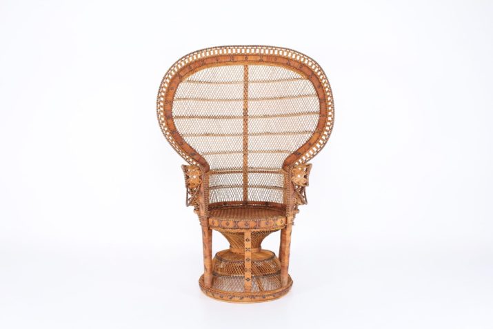 Rotan fauteuil "Emmanuelle"/"Peacock