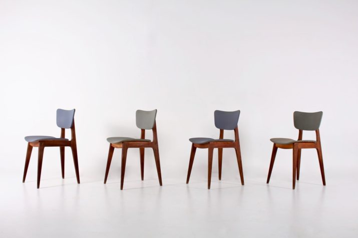 4 chairs "6517" Roger Landault