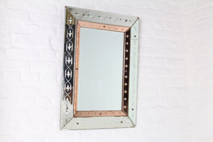 Art Deco Venetian mirror