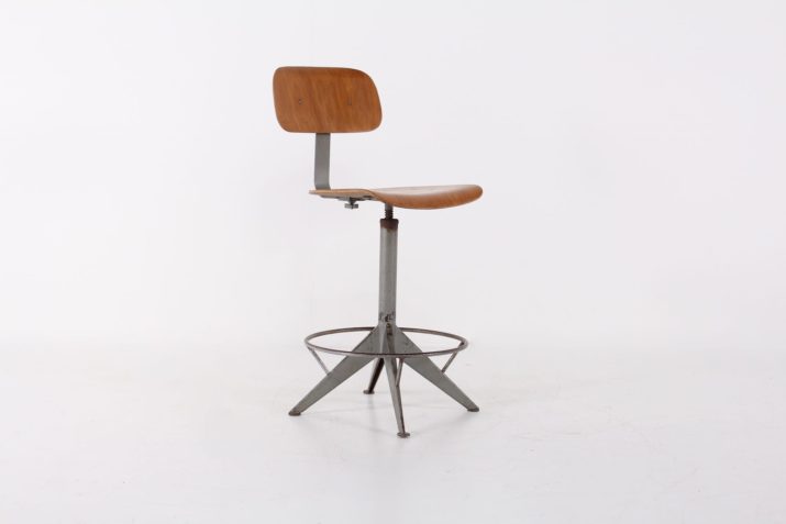 Modernist industrial stools