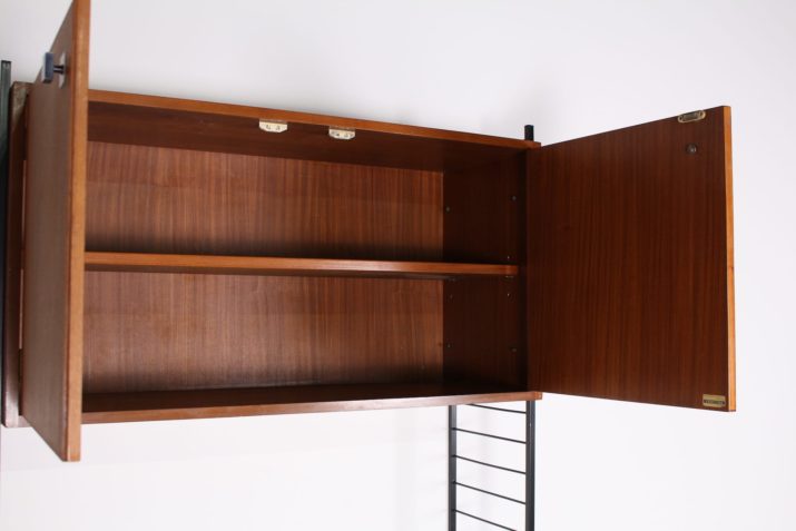 Modernist modular wall shelf