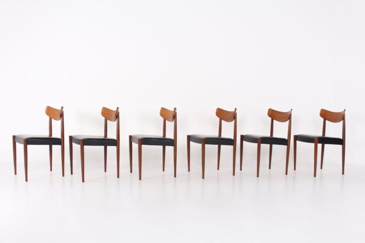6 Oswald Vermaercke stoelen
