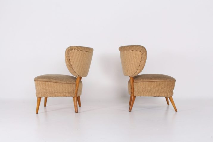 Otto Schulz pair of Cocktail chairs